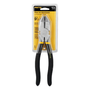 Pinza para electricista 9' uso rudo, mango de PVC, PRETUL - Imagen 5