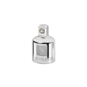 Adaptador para matraca de cuadro 3/8' a cuadro 1/4', TRUPER