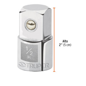 Adaptador para matraca de cuadro 1/2' a cuadro 3/4', TRUPER - Imagen 4
