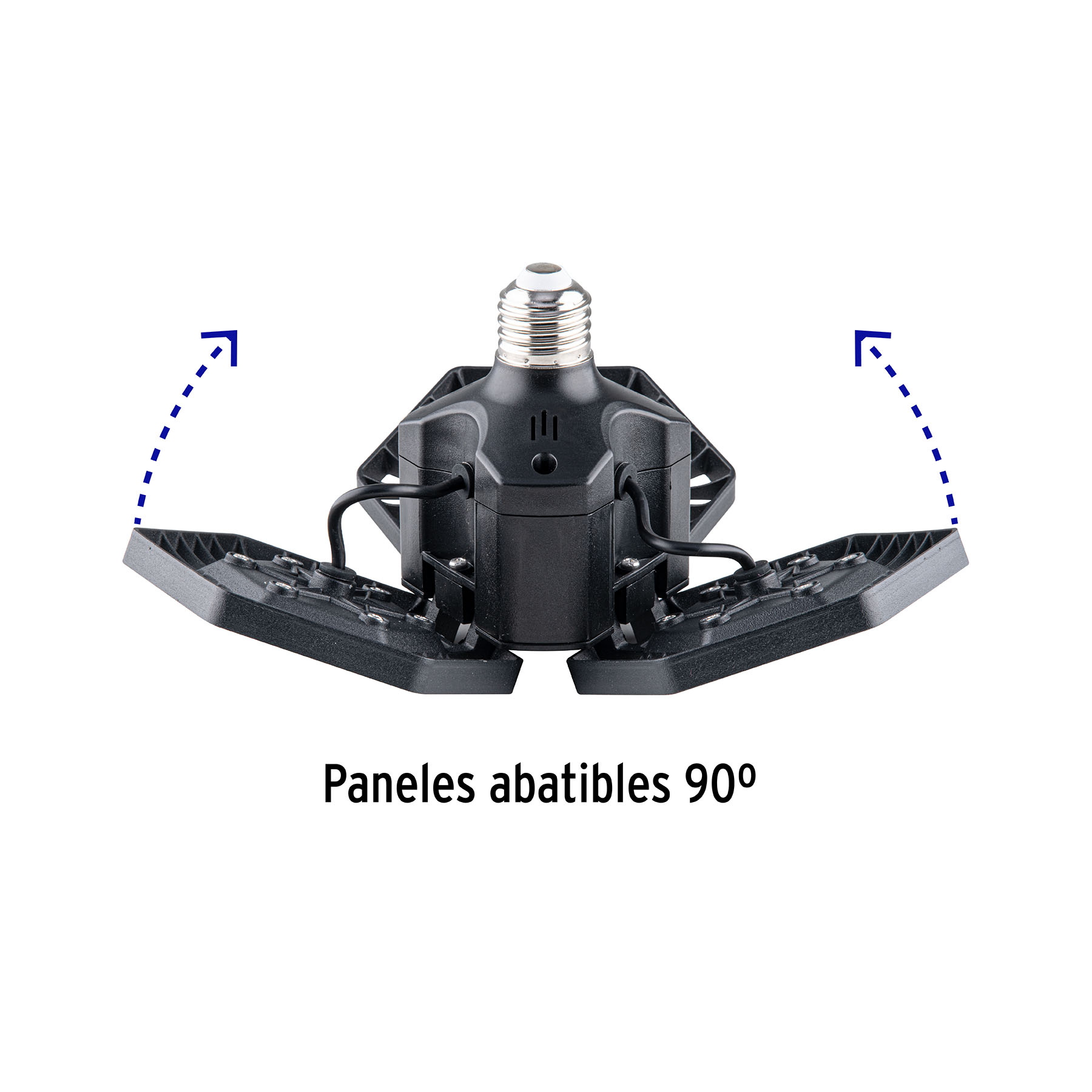 Lámpara LED 50W 6500K con 3 paneles abatibles, VOLTECK - Imagen 5