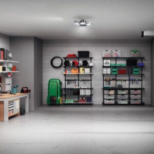 Lámpara LED 100W 6500K con 4 paneles abatibles, VOLTECK - Imagen 3