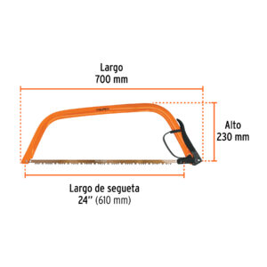 Arco jardinero tubular de 24', TRUPER - Imagen 5