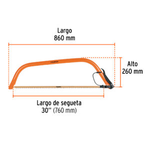 Arco jardinero tubular de 30', TRUPER - Imagen 5