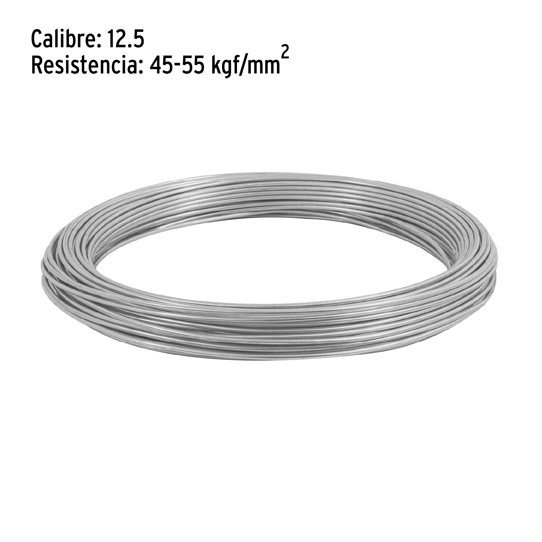 Kilo de alambre galvanizado, calibre 12.5, FIERO - Imagen 4