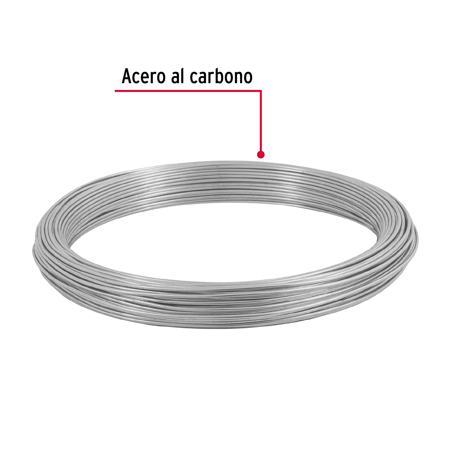 Kilo de alambre galvanizado, calibre 14.5, FIERO - Imagen 3