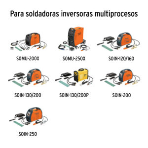 Antorcha TIG con conector 1/2' y conexión para gas, EXPERT - Imagen 3