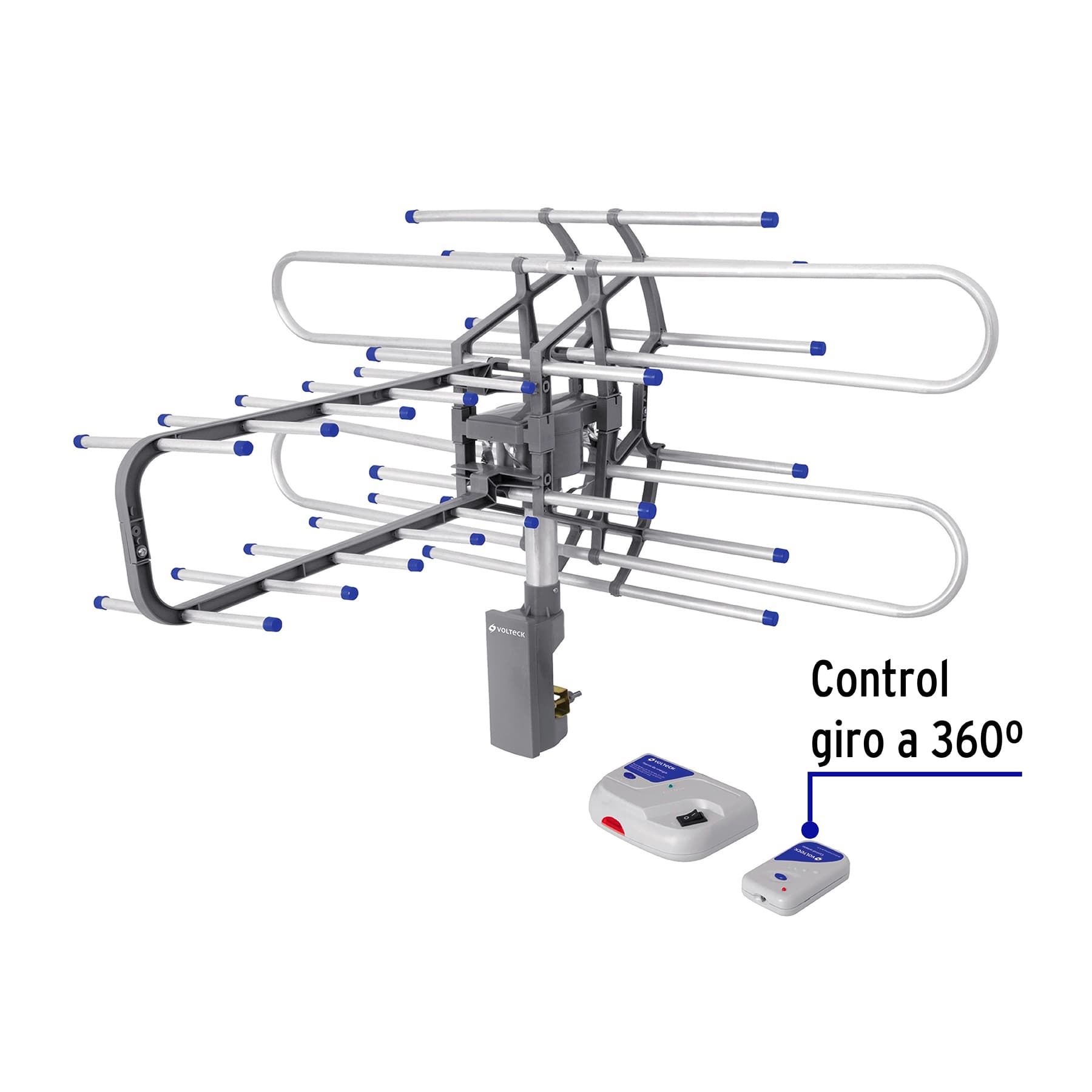 Antena aérea para HD TV, giratoria 360°, 20 dB, VOLTECK - Imagen 3