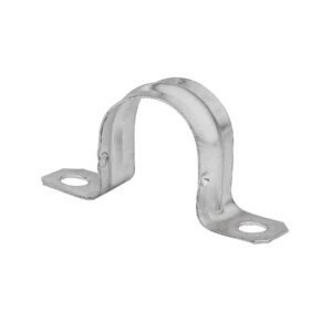 Bolsa c/10 abrazaderas tipo omega 1' p/tubo pared delgada - Imagen 2