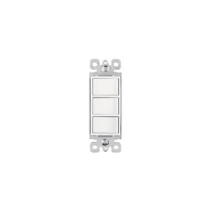 Interruptor triple, línea Classic, VOLTECK