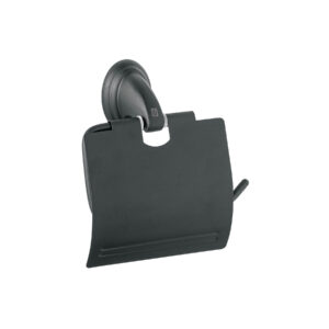 Alternative view of Portarrollo con cubierta, negro, FOSET AQUA