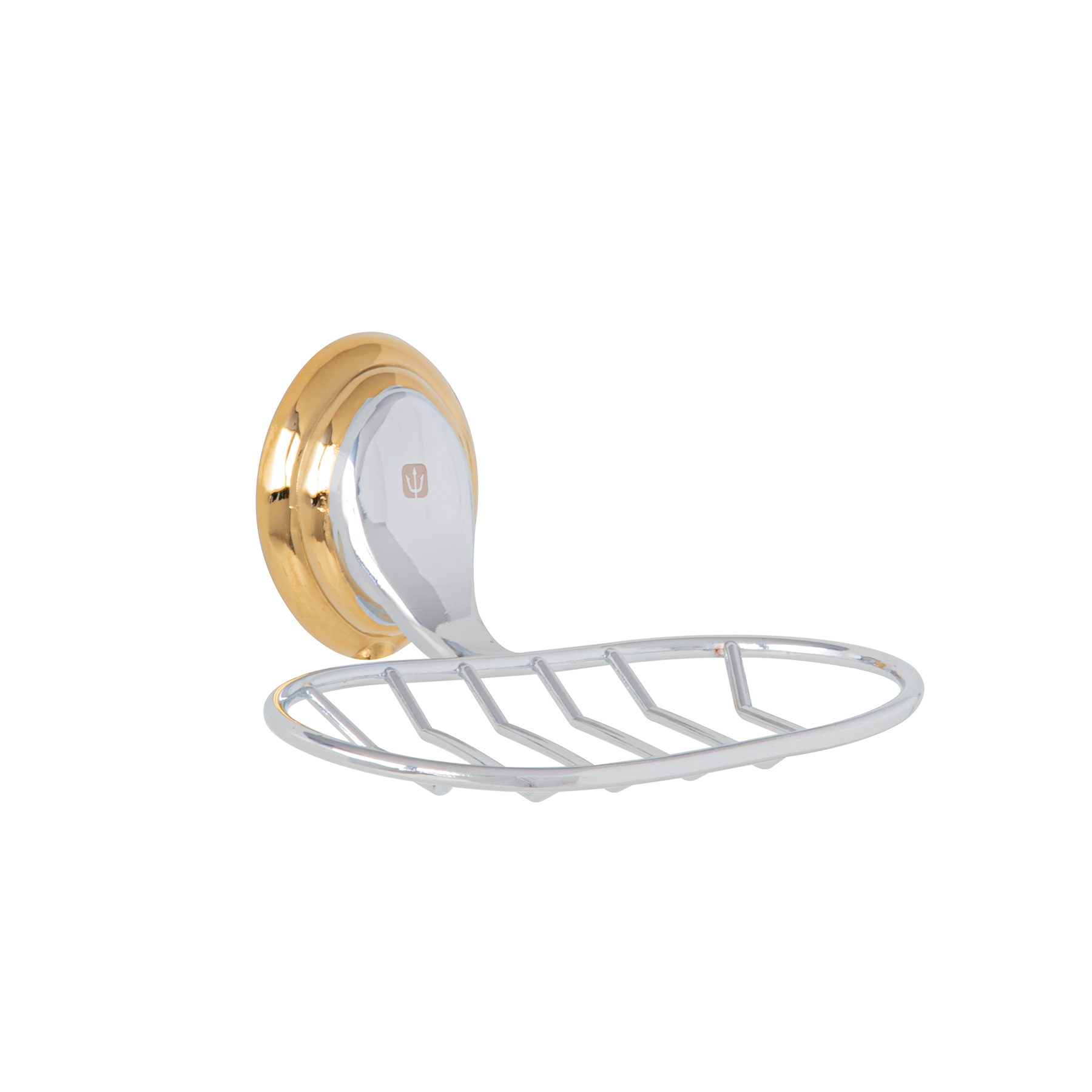 Jabonera de rejilla, cromo-oro, FOSET AQUA - Imagen 2