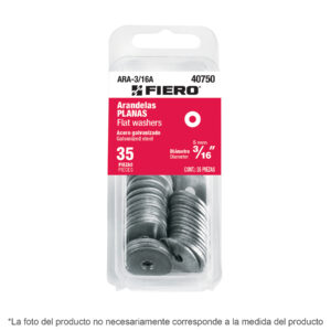 Blíster con 25 arandelas planas de 5/16', FIERO - Imagen 2
