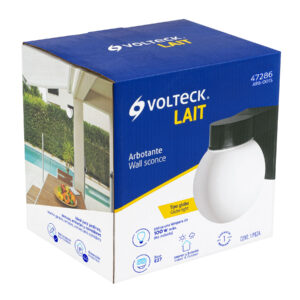 Arbotante de pared tipo globo, lámpara no incluida, VOLTECK - Imagen 7