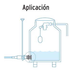 Brida de polipropileno para Tinaco, 1-1/2', FOSET - Imagen 4