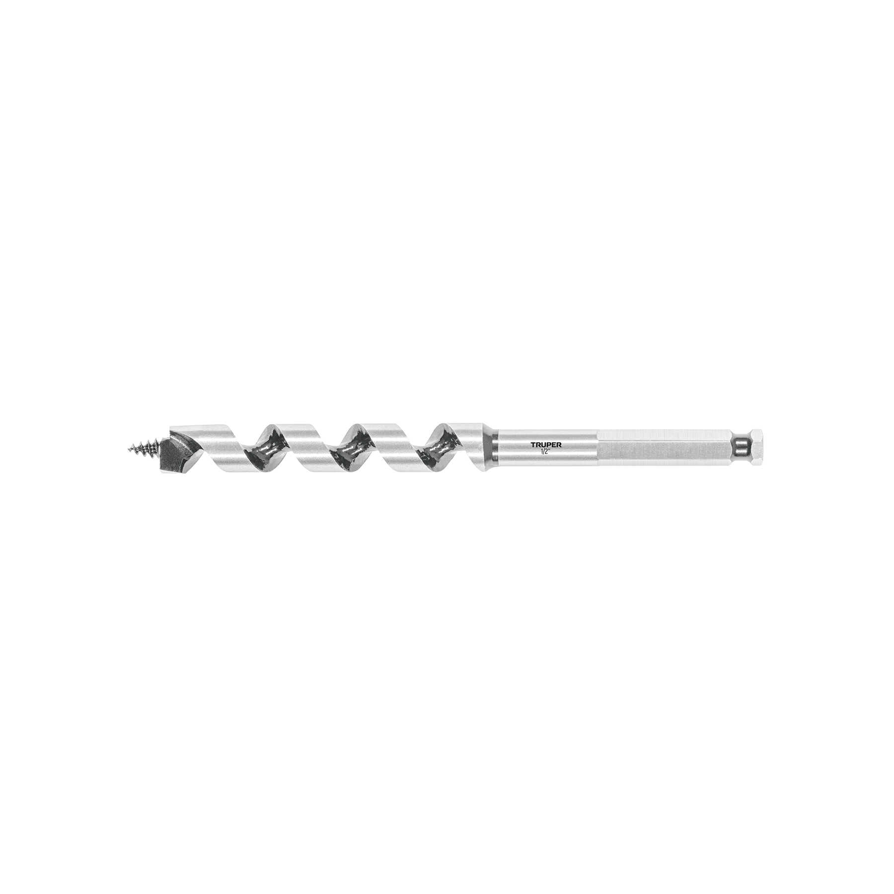 Broca auger tipo berbiquí 1/2' X 6', TRUPER - Imagen 2