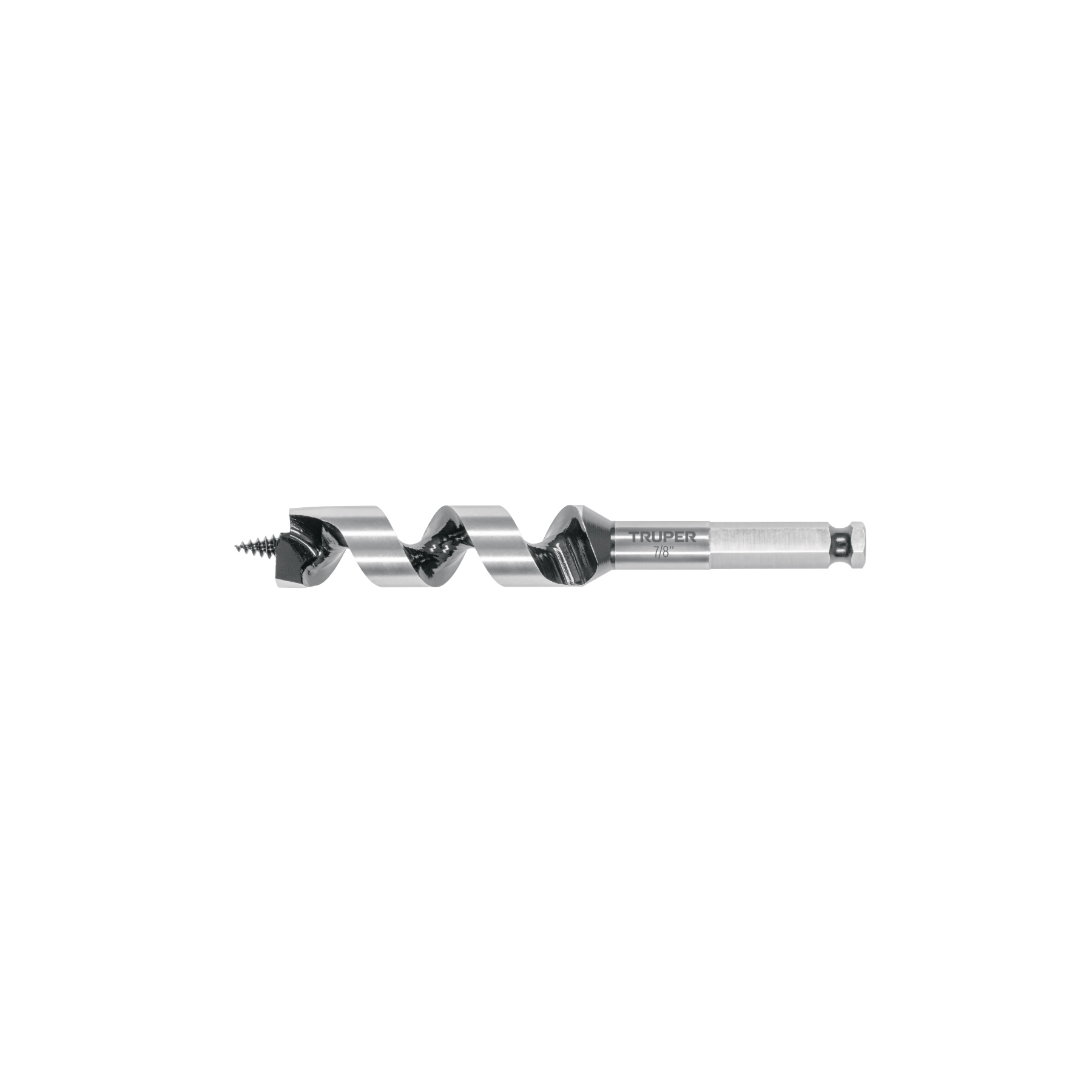 Broca auger tipo berbiquí 7/8' X 6', TRUPER - Imagen 2