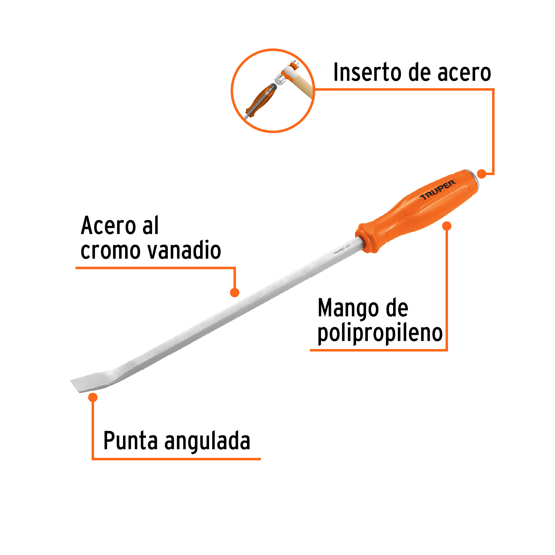 Barra de palanca de 18', TRUPER - Imagen 3