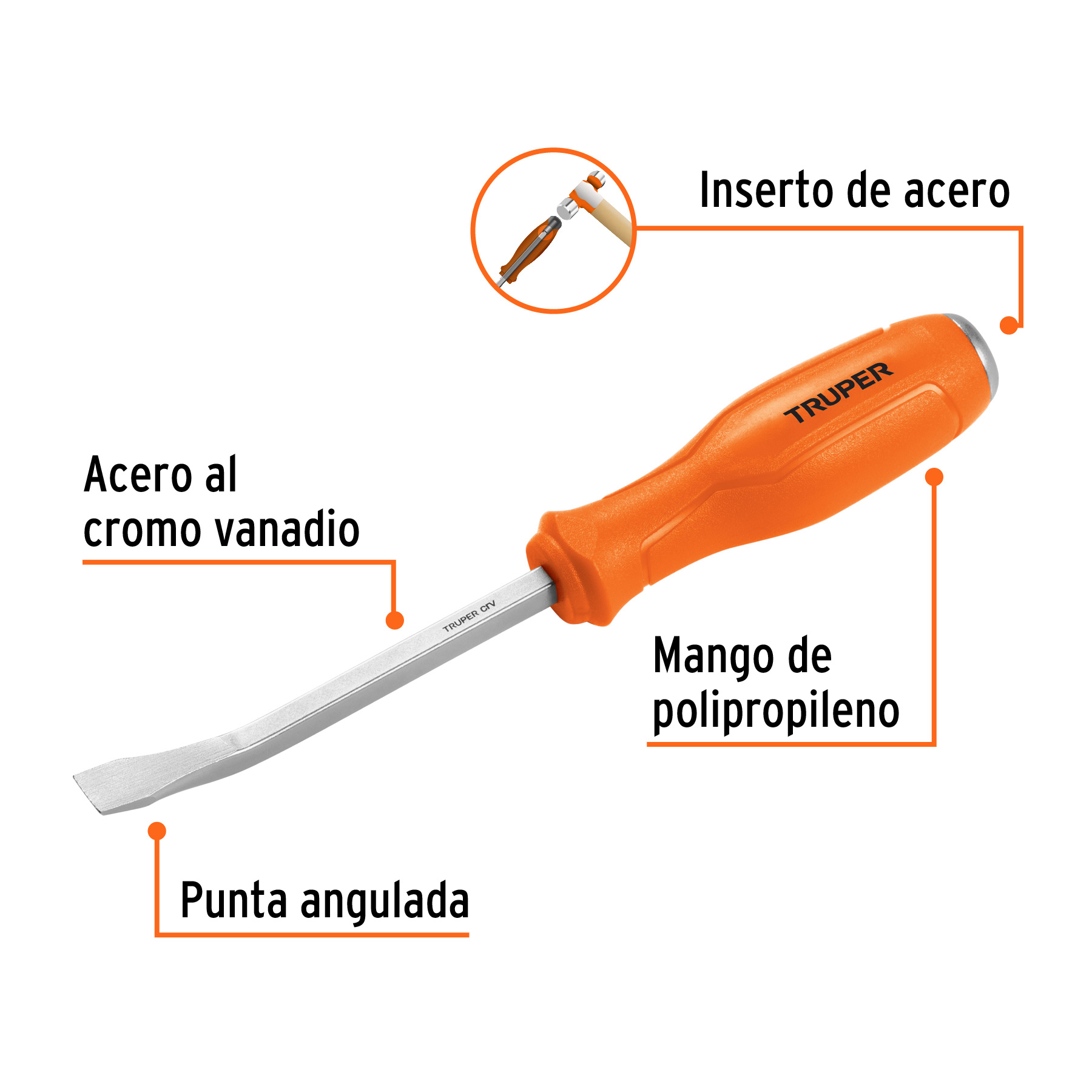 Barra de palanca de 8', TRUPER - Imagen 3