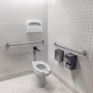 Barra recta de seguridad, acero inoxidable, 60cm, FOSET - Imagen 5