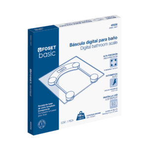 Báscula digital 180kg para baño, FOSET - Imagen 5