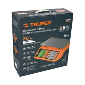 Báscula electrónica multifunciones 20 kg, TRUPER - Imagen 7