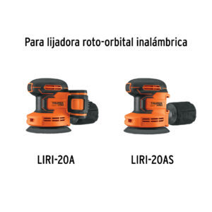 Base hook and loop para LIRI-20A, TRUPER - Imagen 3