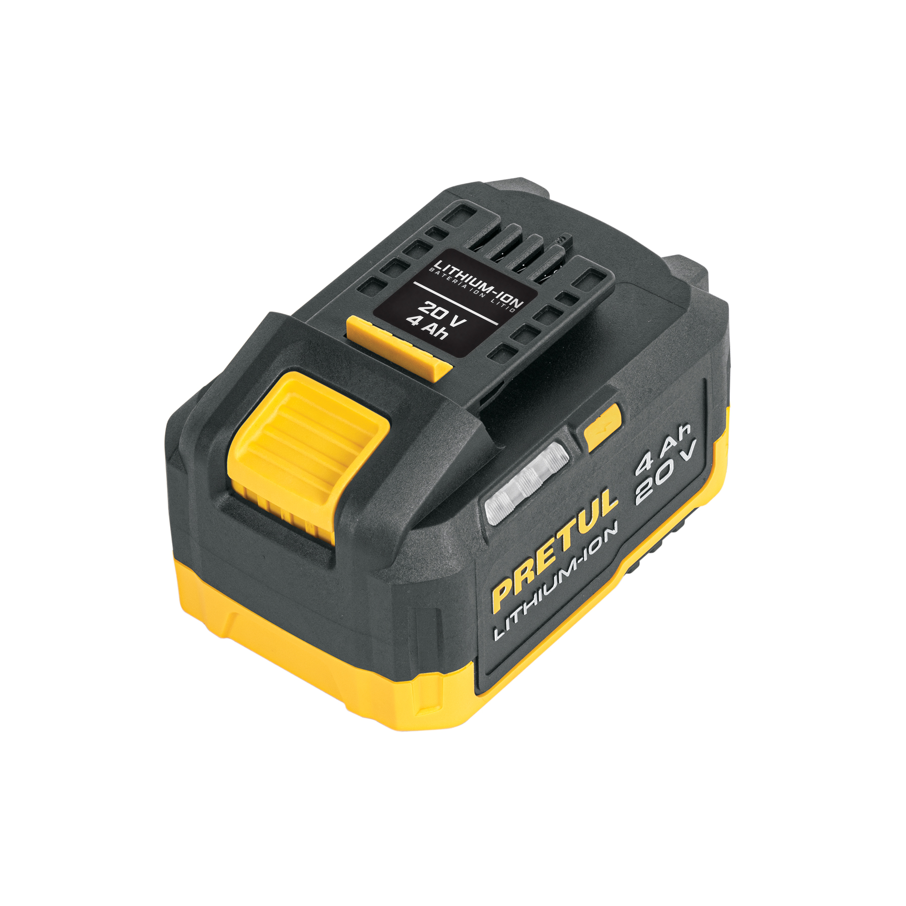 Batería ion litio, 20V, 4 Ah, PRETUL - Imagen 2