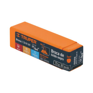 Broca HSS 17/64' Trublack para metal, TRUPER - Imagen 3