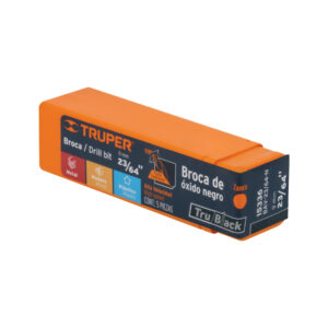 Broca HSS 23/64' Trublack para metal, TRUPER - Imagen 3