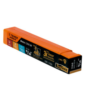 Broca HSS 9/16' Trugold para metal, TRUPER EXPERT - Imagen 3