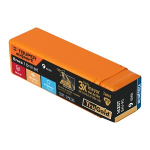Broca HSS 9.0 mm Trugold para metal, TRUPER EXPERT - Imagen 5
