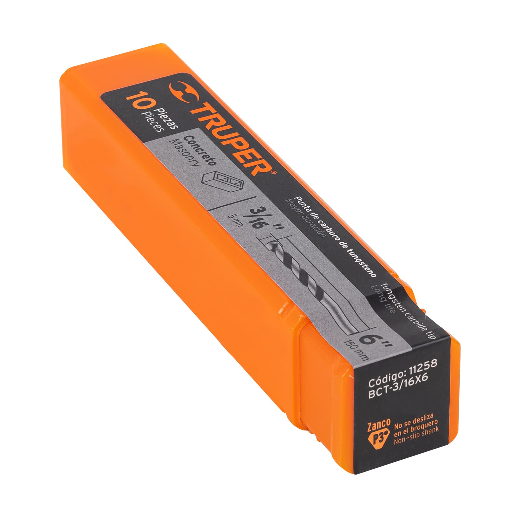 Broca para concreto de 3/16 x 6', TRUPER - Imagen 5