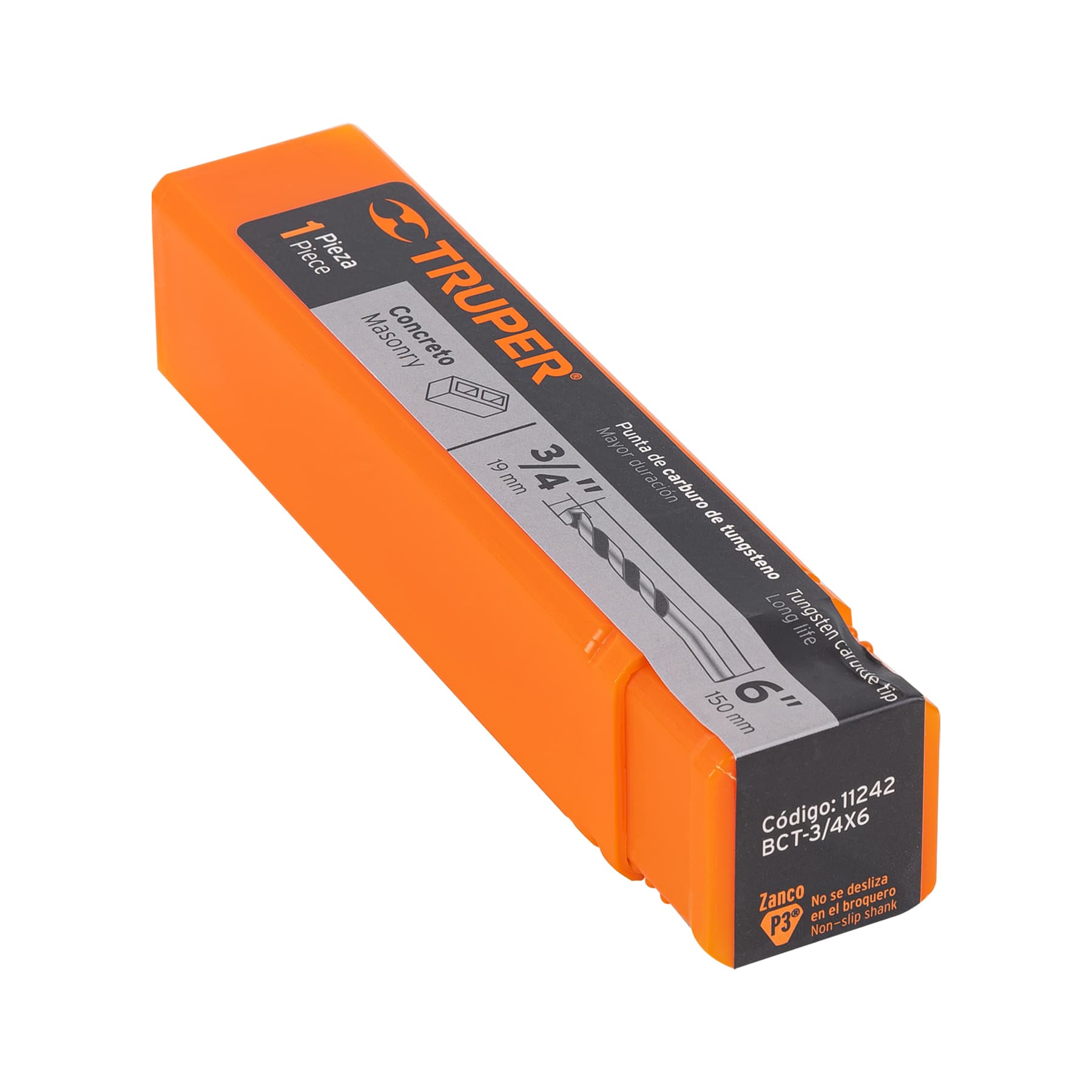 Broca para concreto de 3/4 x 6', TRUPER - Imagen 5