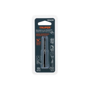 Broca diamantada 1/4' (6 mm), TRUPER - Imagen 5
