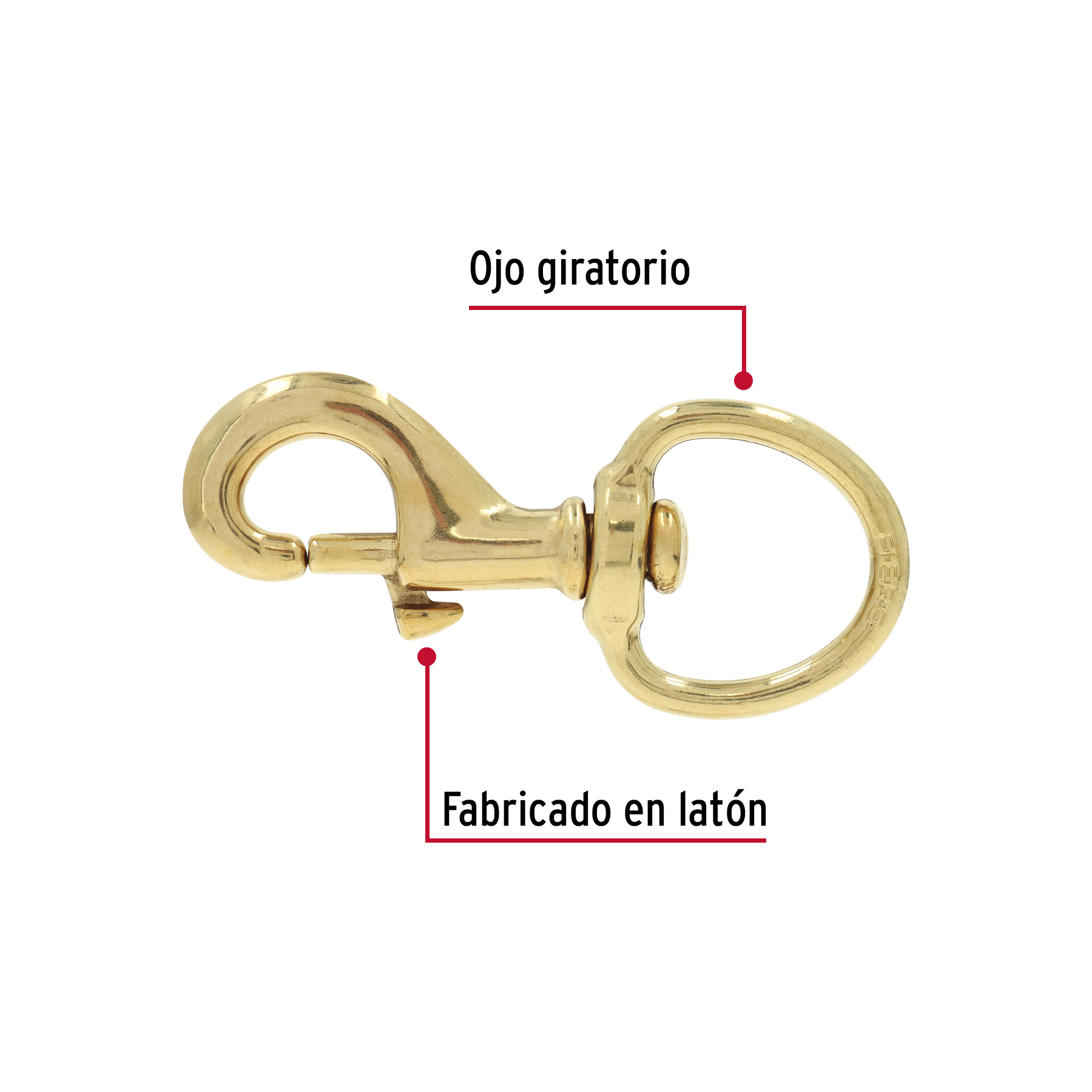 Bandola destorcedora de latón 1', FIERO - Imagen 3