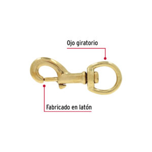 Bandola destorcedora de latón 3/4', FIERO - Imagen 3