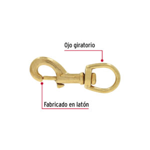 Bandola destorcedora de latón 5/8', FIERO - Imagen 3