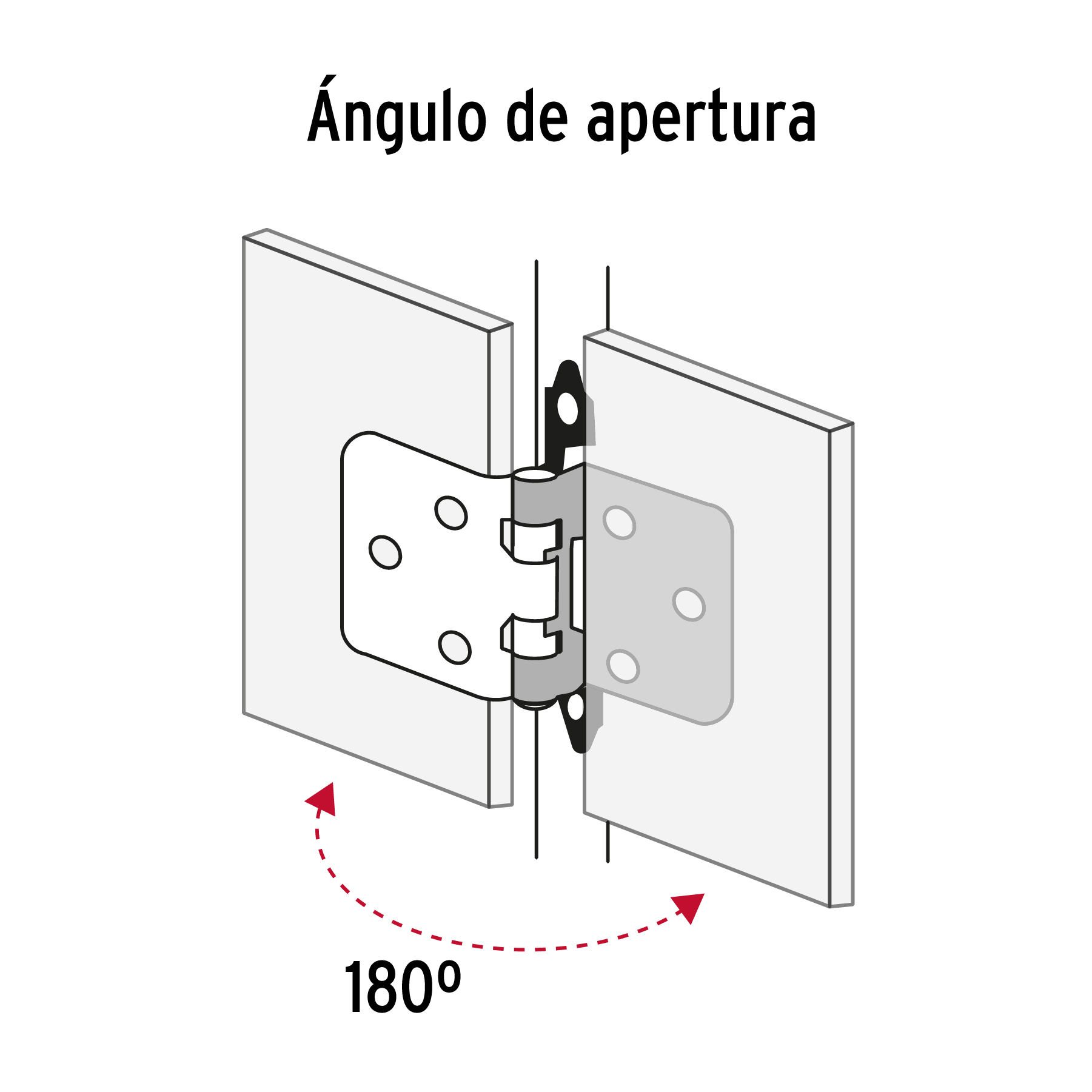 Bolsa con 2 bisagras parche de 7cm, latonado, HERMEX - Imagen 5