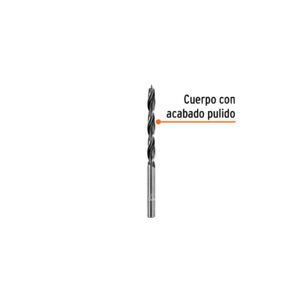Broca con punta centradora para madera 7/32', TRUPER - Imagen 3