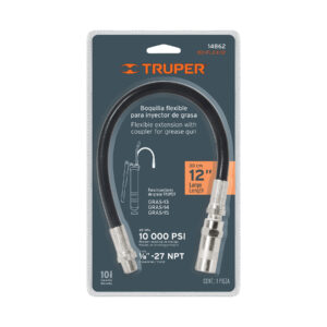 Extensión flexible para inyectores de grasa, TRUPER - Imagen 4