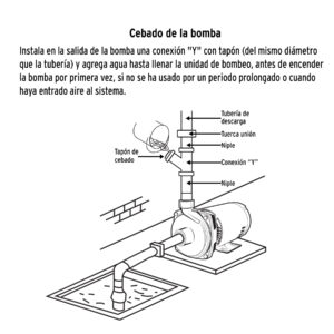 Bomba centrífuga para agua, 1/2 HP, TRUPER - Imagen 6