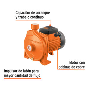 Bomba centrífuga para agua modelo europeo, 1 HP, EXPERT - Imagen 3