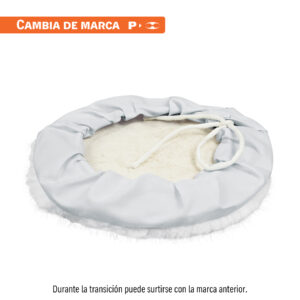 Borla para pulir de lana de 10' con jareta, PRETUL