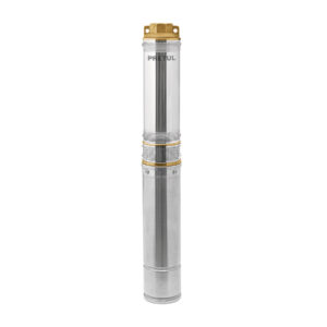 Bomba sumergible tipo bala 4', 1HP, uso agrícola, PRETUL
