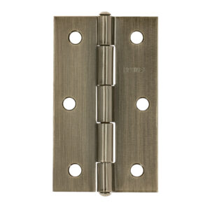 Bisagra rectangular 3-1/2' latón antiguo, HERMEX