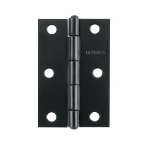 Bisagra rectangular 3-1/2' negra, HERMEX - Imagen 2