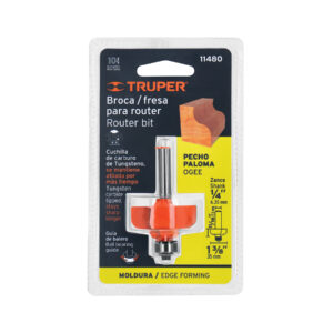 Broca para router, pecho paloma, 1-3/8' con balero, TRUPER - Imagen 5