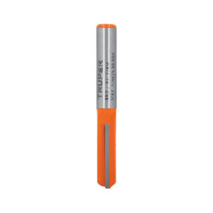 Broca para router, recta 2 filos, 1/4', mediana, TRUPER