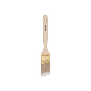 Brocha cerdas sintéticas 1-1/2' corte angular, mango madera