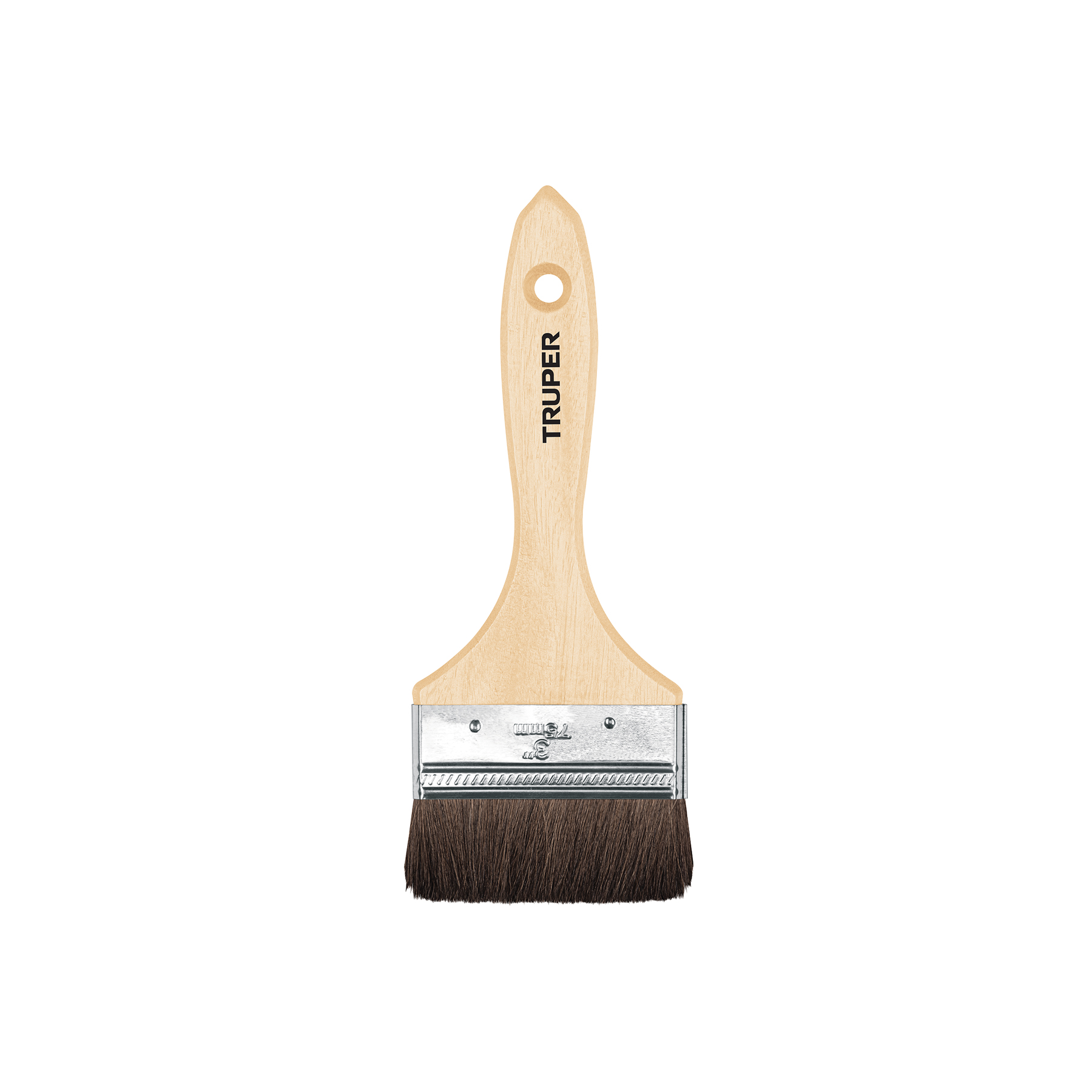 Brocha pelo de camello de 3' con mango de madera, TRUPER - Imagen 2